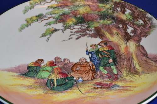 REDUCED Royal Doulton LARGE Wall Charger - "Under The Greenwood Tree"