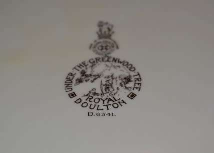 REDUCED Royal Doulton LARGE Wall Charger - "Under The Greenwood Tree"