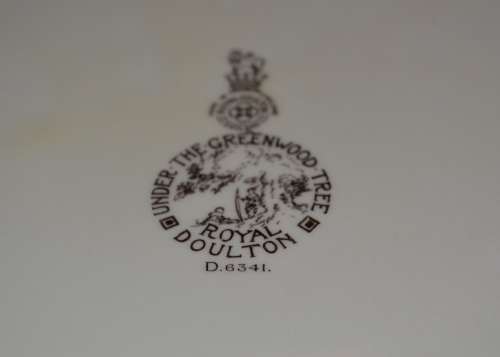 REDUCED Royal Doulton LARGE Wall Charger - "Under The Greenwood Tree"