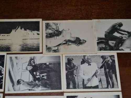 JAMES BOND 007 "Thunderball" Trading Cards 1960s