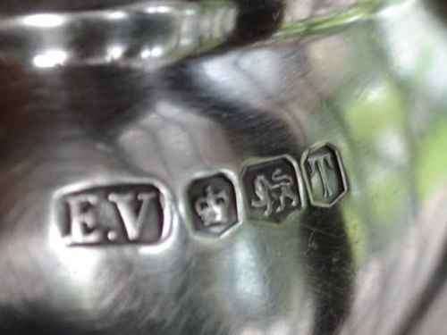 REDUCED Stunning Hallmarked Silver Open Sugar Bowl and Milk Jug Set - 534g