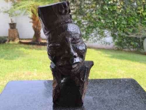 Wooden African Carving - Bust
