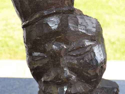 Wooden African Carving - Bust