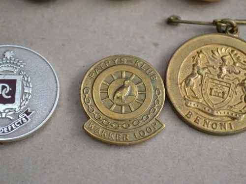 Collection of Buttons and Badges  - 18 Pieces