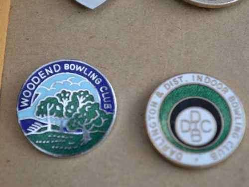 Collection of Buttons and Badges  - 18 Pieces