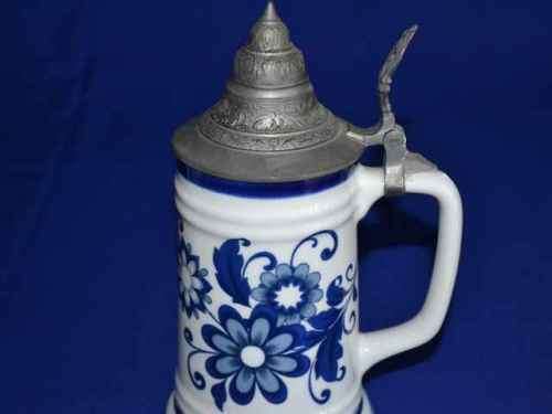 Delft Blue and White /Echt Beer Tankards/Steins