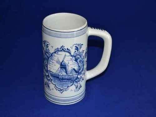 Delft Blue and White /Echt Beer Tankards/Steins