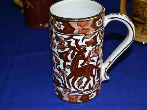 Collection of  Eight Assorted  Decorative Beer Mugs (Some with damage)