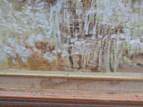 XMAS REDUCTION Large Oil on Canvas - Signed Louise Hansen - Framed
