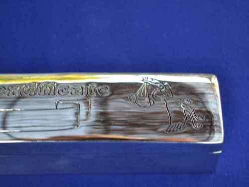Silver plated Birth CertificateCase/Holder