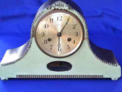 Vintage Napoleon Hat Mantle Clock  - Untested
