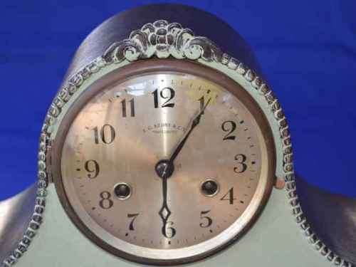 Vintage Napoleon Hat Mantle Clock  - Untested