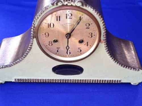 Vintage Napoleon Hat Mantle Clock  - Untested