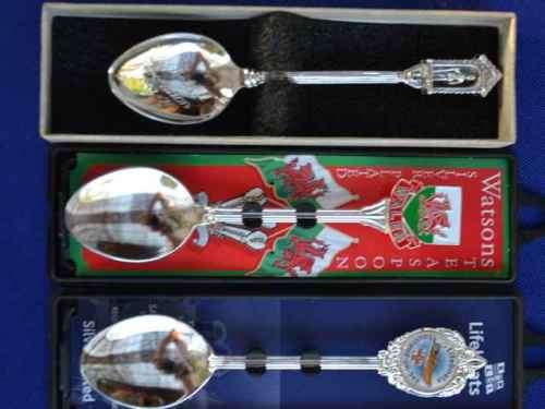 Silver Plated Spoons - Boxed  x 3