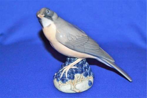 Royal Copenhagen Porcelain Model of a Redwing