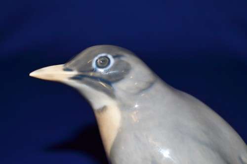 Royal Copenhagen Porcelain Model of a Redwing