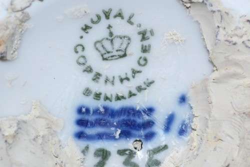 Royal Copenhagen Porcelain Model of a Redwing
