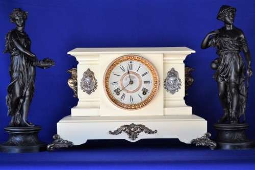Antique Ansonia "Bold Eagle" Mantle Clock