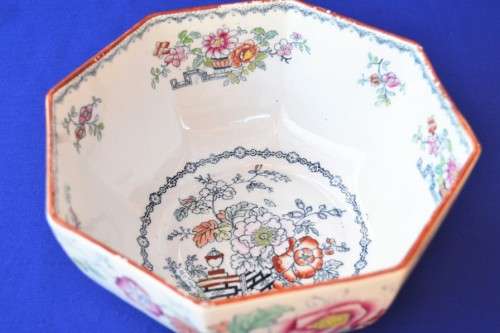 Ashworth Bros , Hanley Chinoiserie Bowl