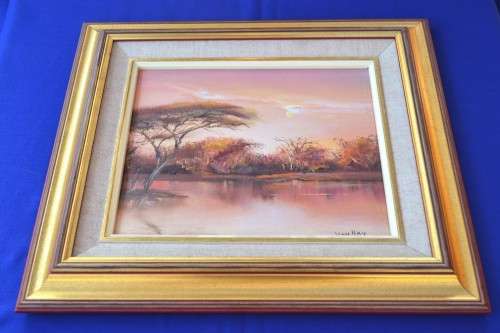Jean Hay  - Oil on Board Signed