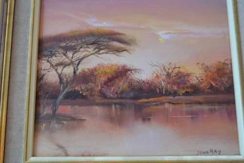 Jean Hay  - Oil on Board Signed