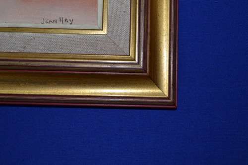 Jean Hay  - Oil on Board Signed
