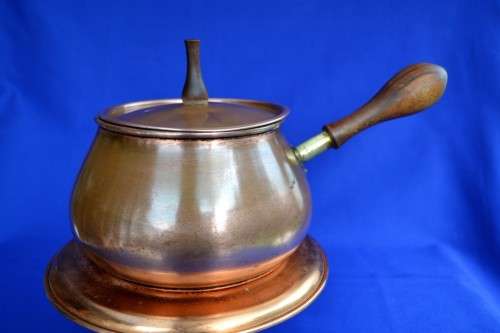 Vintage Fondue Set Copper