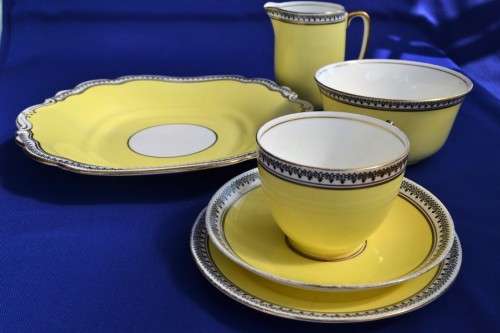 Art Deco Part Tea Set by George Proctor & Co Ltd c1924 - 1940
