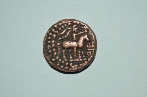 Ancient Vima Takto Didrachms coin