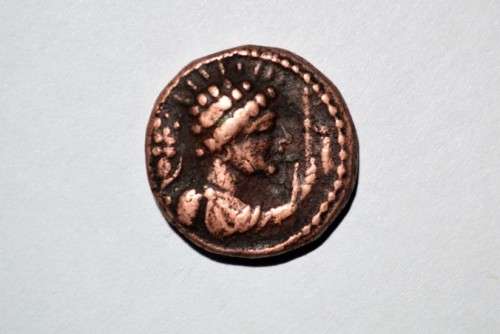 Ancient Vima Takto Didrachms coin