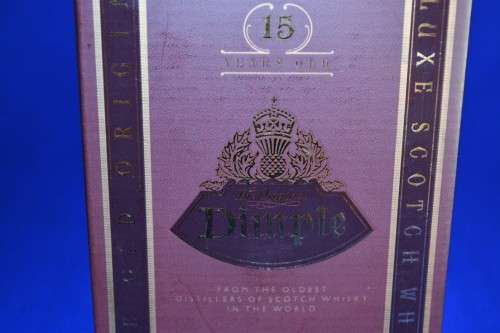 Old 15 year old Dimple Scotch Whisky