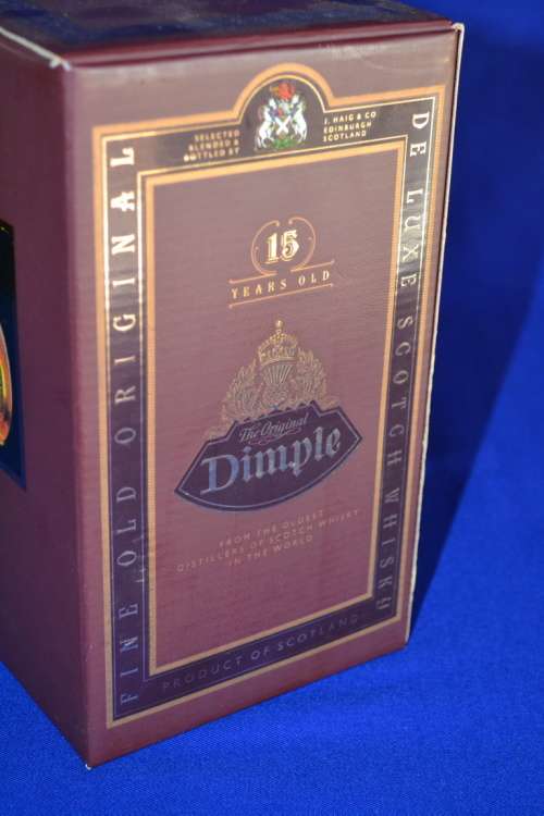 Old 15 year old Dimple Scotch Whisky