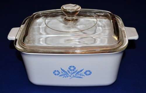 Corning Ware Cornflower Blue Casserole Baking Dish