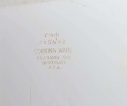 Corning Ware Cornflower Blue Casserole Baking Dish