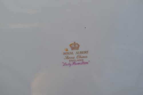 Royal Albert "Lady Hamilton" Cake Plate