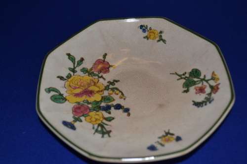 Antique Royal Doulton "Old  Trentham Sprays" Cake Plate