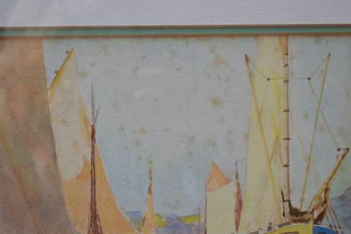 Beautiful Water Colour - Framed behind Glass