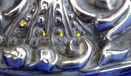 Sterling Silver Candle Holders
