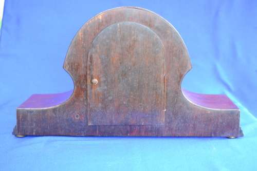 Wooden Inlay Vintage Mantle Clock