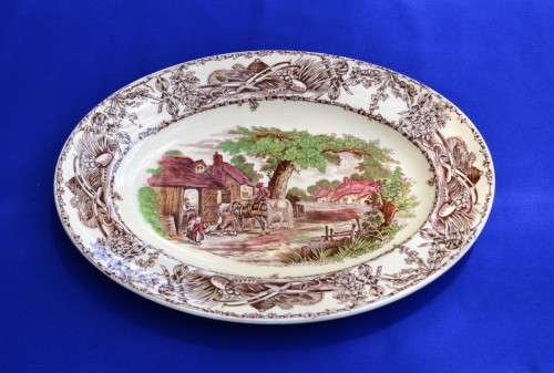 Clarice Cliff Royal Staffordshire "Rural Scenes" Platter
