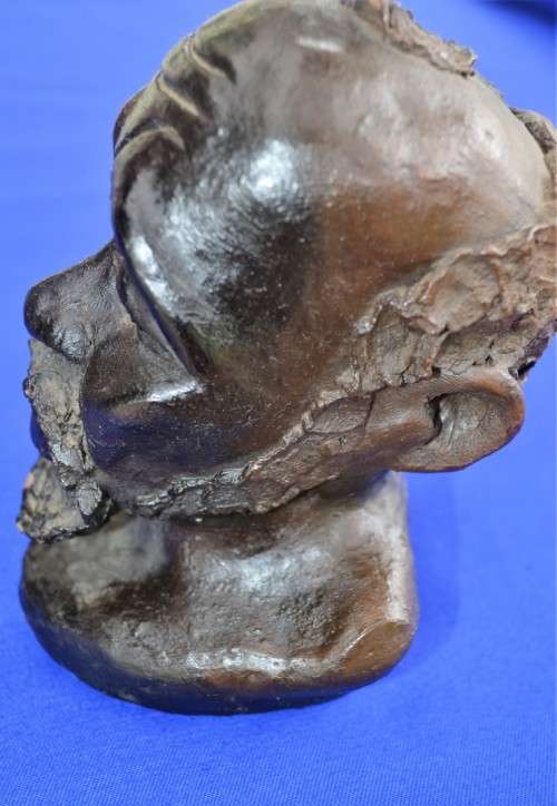 Clay Bust Sculpture - Signed W. Ndlovu