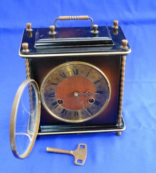 1966 FHS Hermle Table/Travel Clock