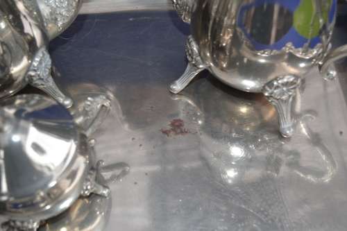 Silver Plated Tea Set - Five Pieces