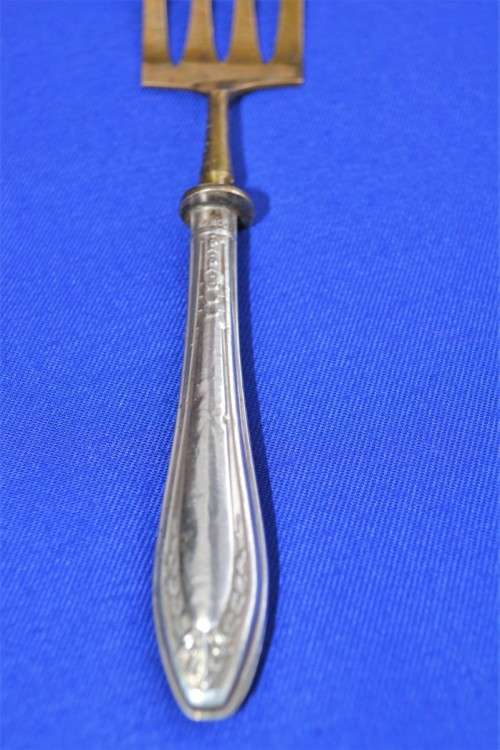 Silver German Cake/Pie forks - 14 Pieces