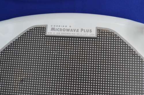 Corning Microwave Browner with Lid