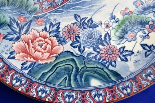 Large  Imari Plate beautiful design