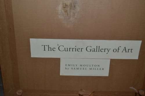 Samuel Miller "Emily Moulton' Print framed behind glass *** RARE ***