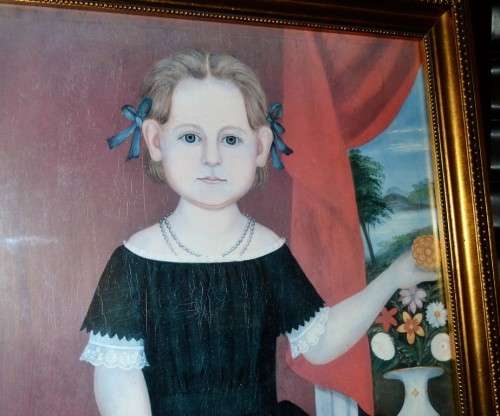 Samuel Miller "Emily Moulton' Print framed behind glass *** RARE ***