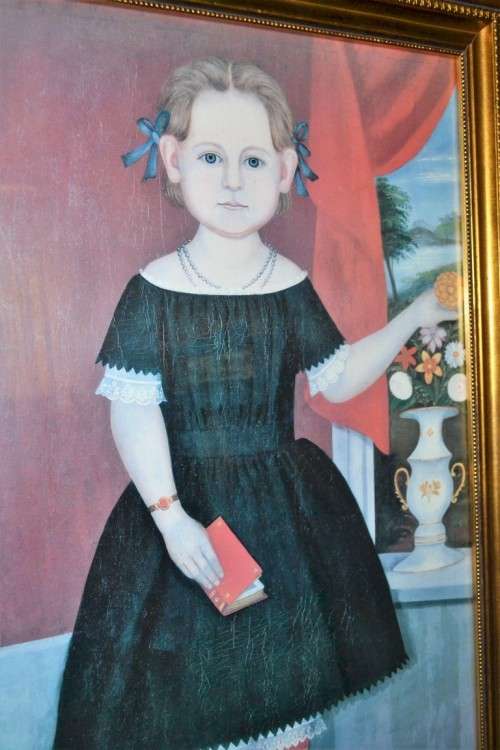 Samuel Miller "Emily Moulton' Print framed behind glass *** RARE ***