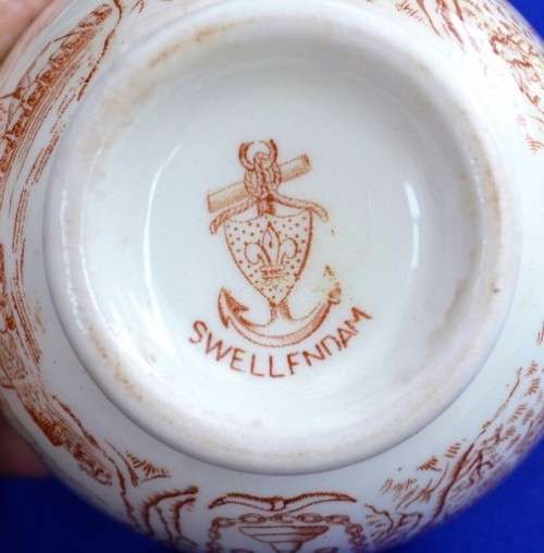 Vintage "Die Groot Trek" Commemorative Bowl c1938